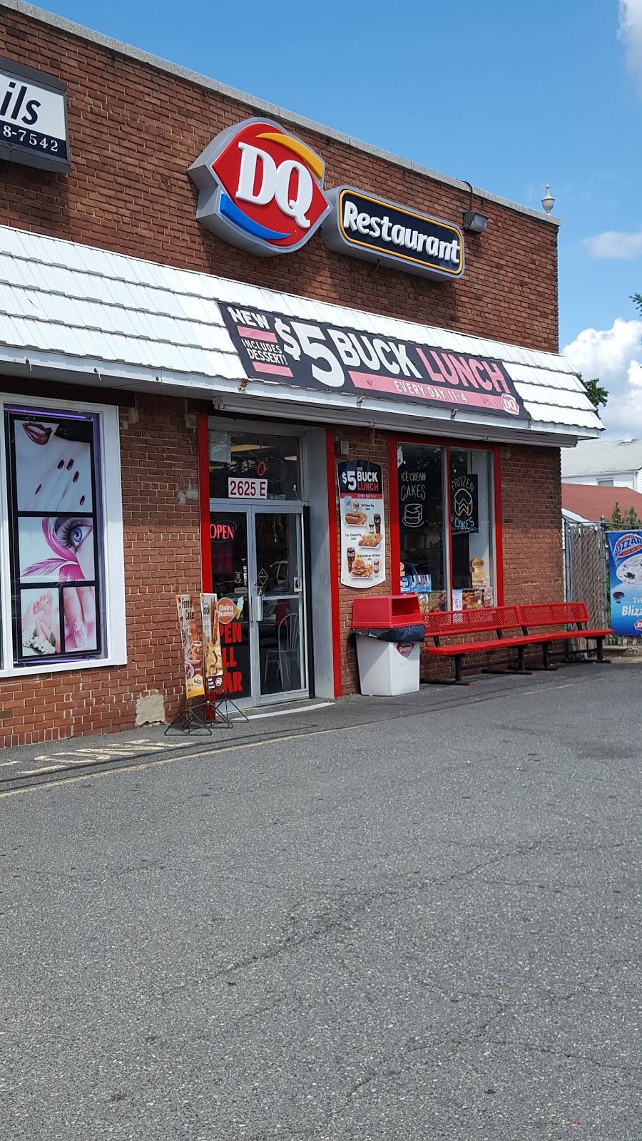 Dairy Queen | restaurant | 2625 Morris Ave, Union, NJ 07083, USA | 9086249222 OR +1 908-624-9222
