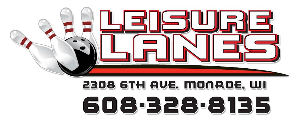 Leisure Lanes | restaurant | 2308 6th Ave, Monroe, WI 53566, USA | 6083288135 OR +1 608-328-8135