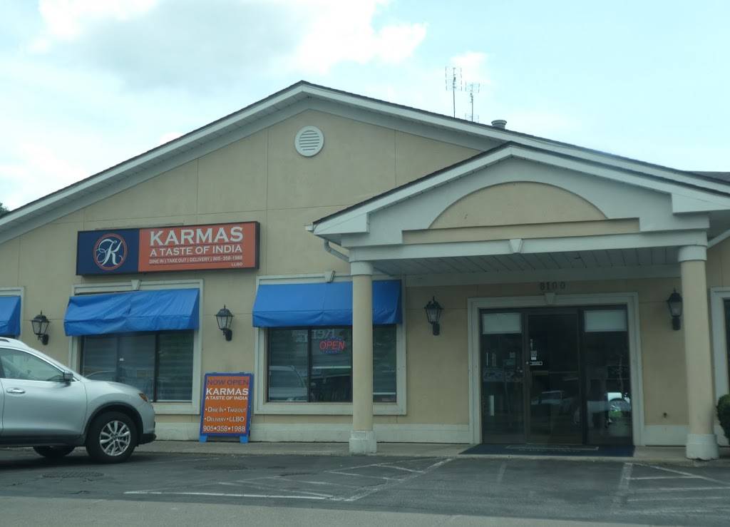 Karmas Indian Restaurant | restaurant | 8100 Lundys Ln, Niagara Falls, ON L2H 1H1, Canada | 9053581988 OR +1 905-358-1988