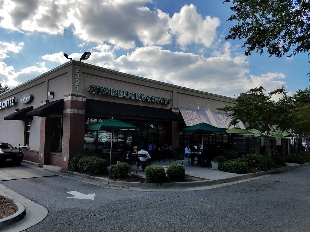 Starbucks | cafe | 2321 N Druid Hills Rd NE, Atlanta, GA 30329, USA | 4043212630 OR +1 404-321-2630