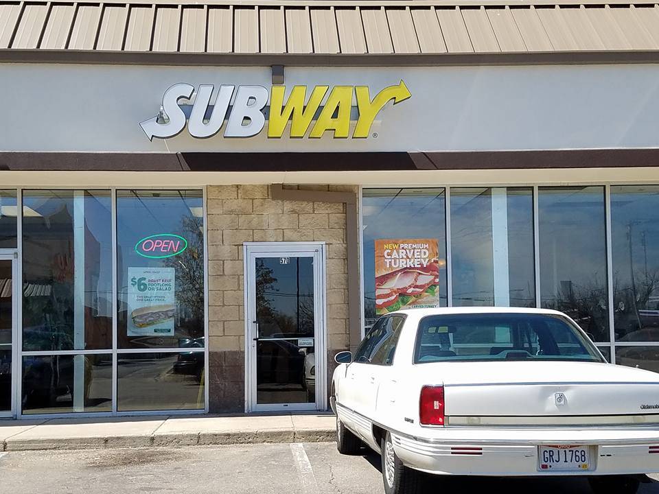 Subway | restaurant | 570 W Main St, New Lebanon, OH 45345, USA | 9376870220 OR +1 937-687-0220
