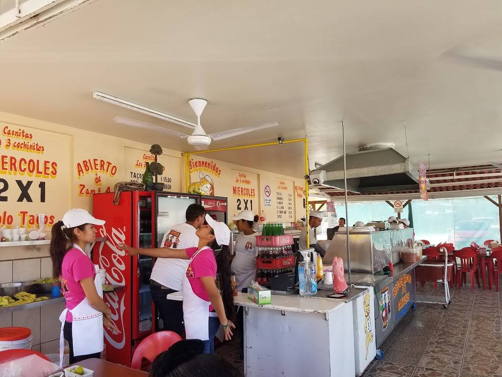 Carnitas los tres cochinitos | restaurant | Tijuana - Tecate Km 23.5, El Realito, Tijuana, B.C., Mexico | 0446643898497 OR +52 1 664 389 8497