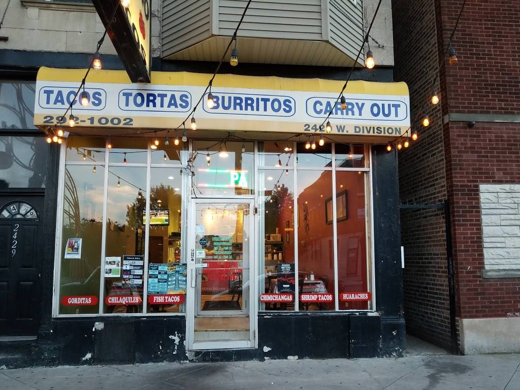 El Paisano Tacos | meal takeaway | 2429 W Division St, Chicago, IL 60622, USA | 7732921002 OR +1 773-292-1002