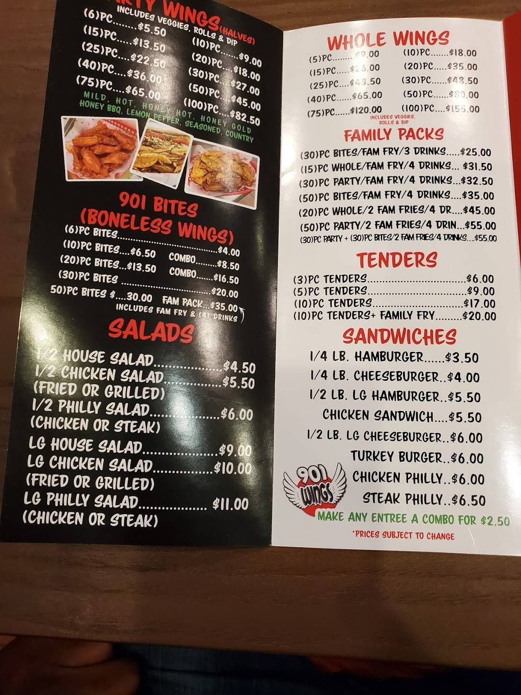 901 Wings Cordova | restaurant | 1134 N Germantown Pkwy, Cordova, TN 38016, USA | 9014252379 OR +1 901-425-2379