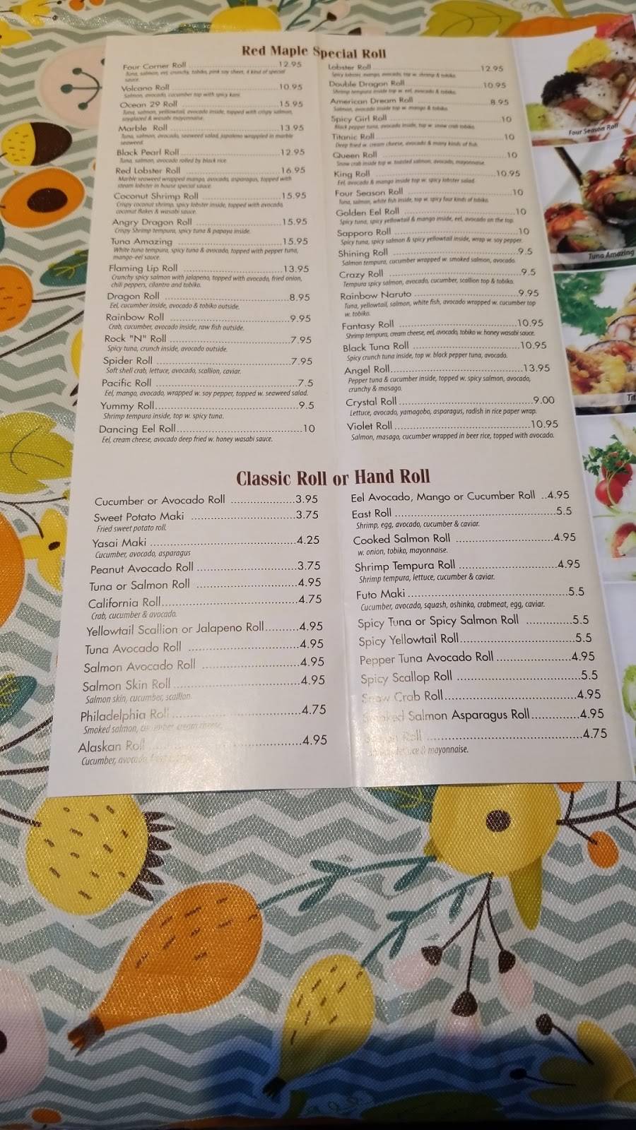 Red Maple Asian Bistro | restaurant | 8315 Grubb Rd, Silver Spring, MD 20910, USA | 3016082655 OR +1 301-608-2655