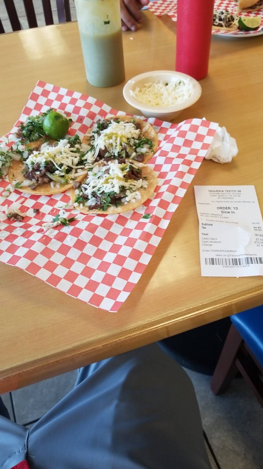 Taqueria Tepito | restaurant | 1510A NW 28th St, Fort Worth, TX 76164, USA | 8179024052 OR +1 817-902-4052