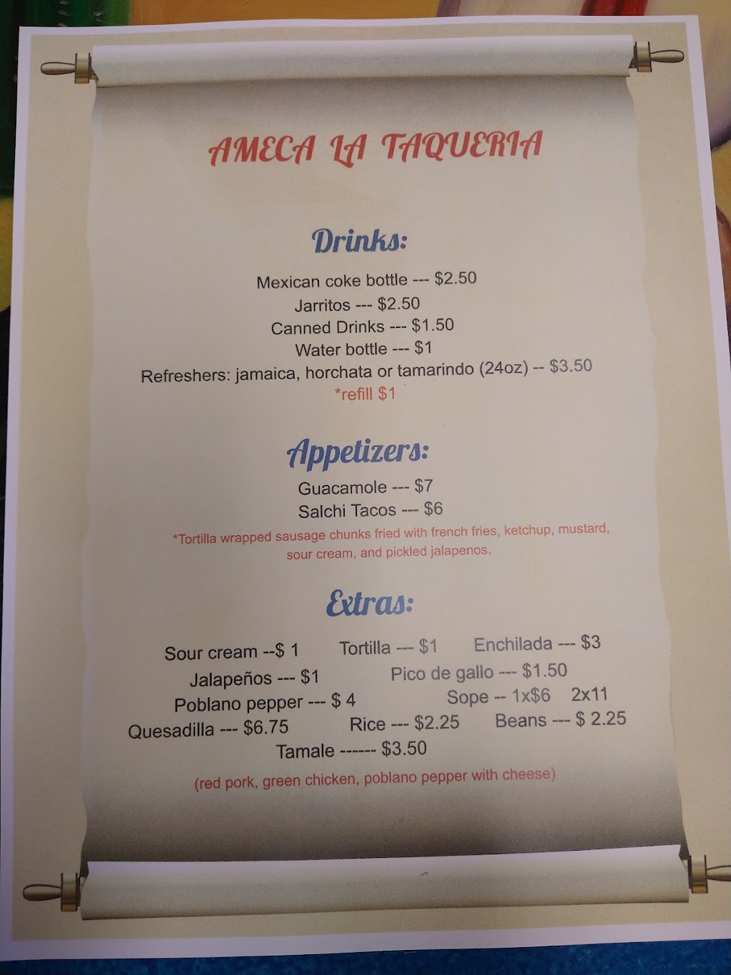 Ameca La Taqueria | restaurant | 608 E Cuyahoga Falls Ave, Akron, OH 44310, USA | 2343129548 OR +1 234-312-9548