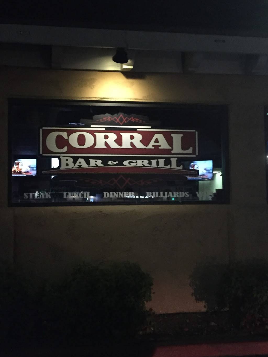 Corral Bar & Grill | restaurant | 12345 Mountain Ave # A2, Chino, CA 91710, USA | 9096135995 OR +1 909-613-5995