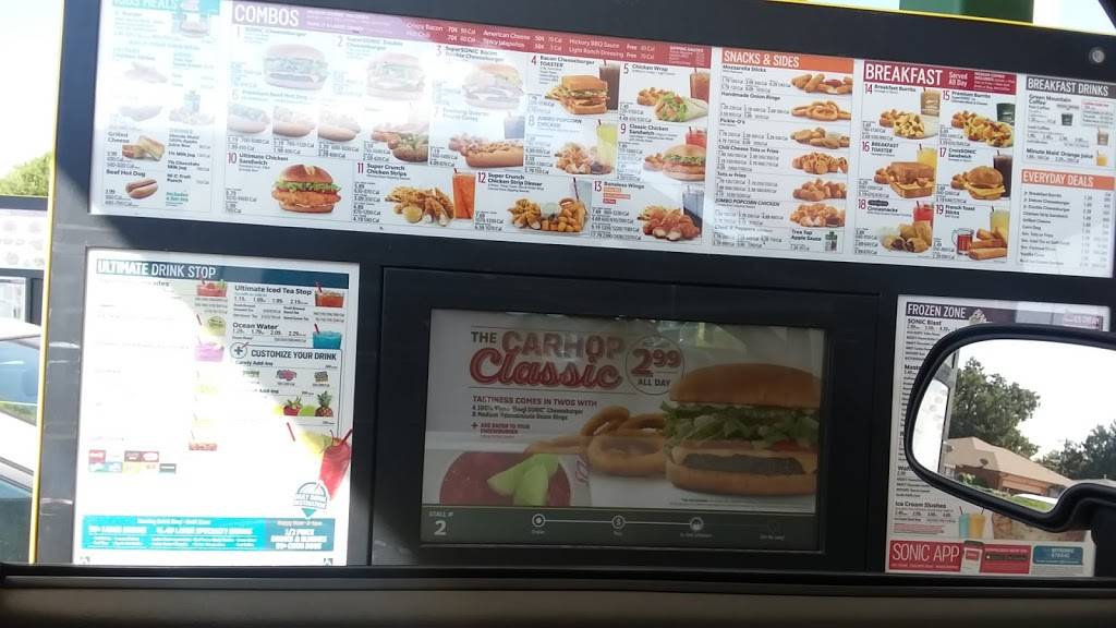 Sonic Drive-In | restaurant | 1201 S Main St, Kingfisher, OK 73750, USA | 4053753471 OR +1 405-375-3471