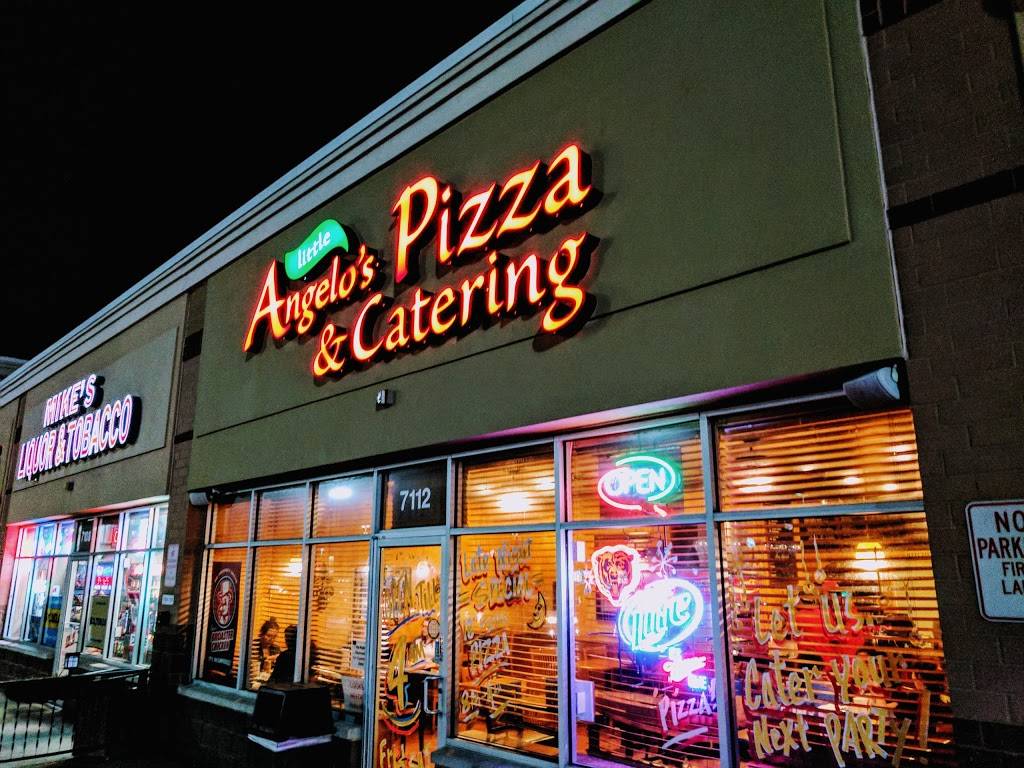 little Angelos pizza | restaurant | 7112 Mannheim Rd, Rosemont, IL 60018, USA | 8472982100 OR +1 847-298-2100