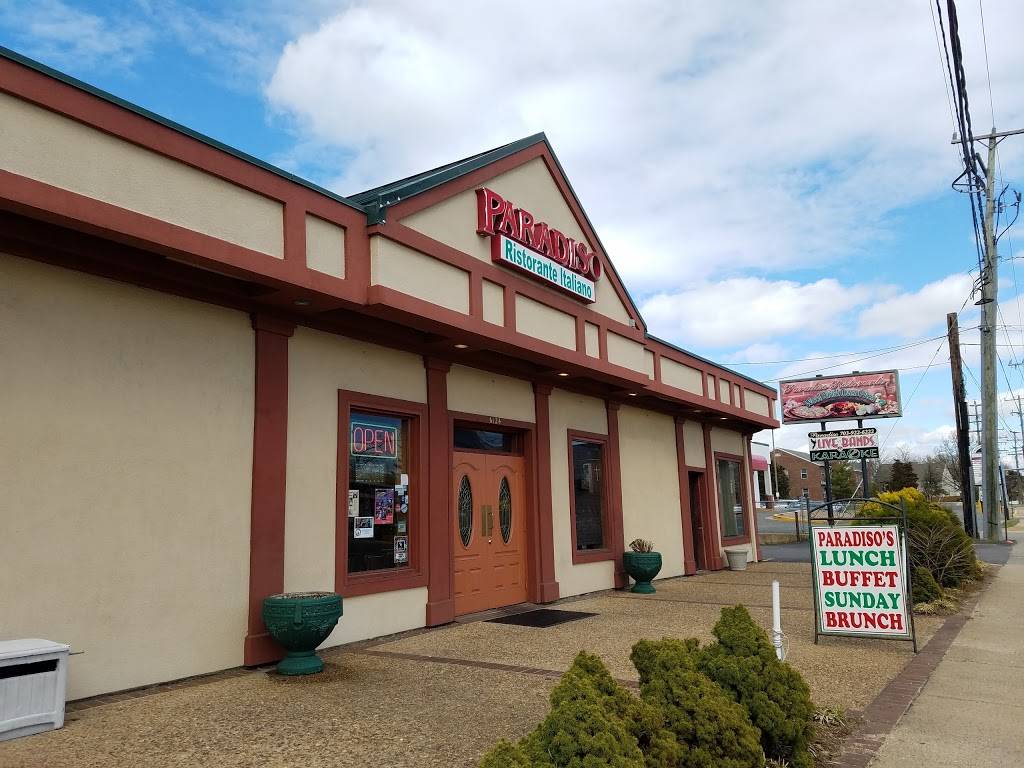 Paradiso Italian Restaurant | restaurant | 6124 Franconia Rd, Alexandria, VA 22310, USA | 7039226222 OR +1 703-922-6222