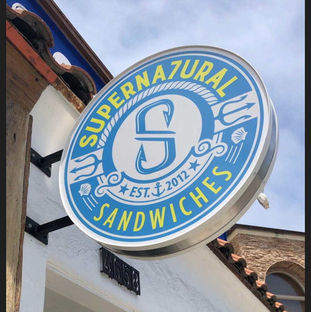 Supernatural Sandwiches PB | meal takeaway | 4658 Mission Blvd, San Diego, CA 92109, USA | 8582475180 OR +1 858-247-5180