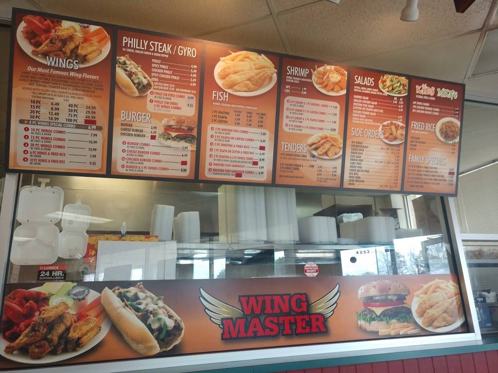 Wing Master | restaurant | 4853 Memorial Dr, Stone Mountain, GA 30083, USA | 4042969200 OR +1 404-296-9200