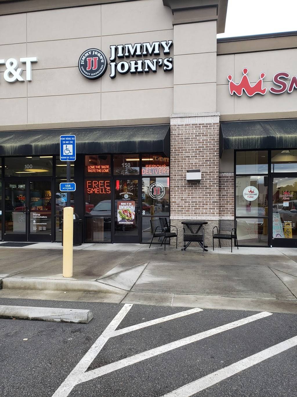 Jimmy Johns | meal delivery | 155 Traders Way Ste. 150, Pooler, GA 31322, USA | 9127481200 OR +1 912-748-1200