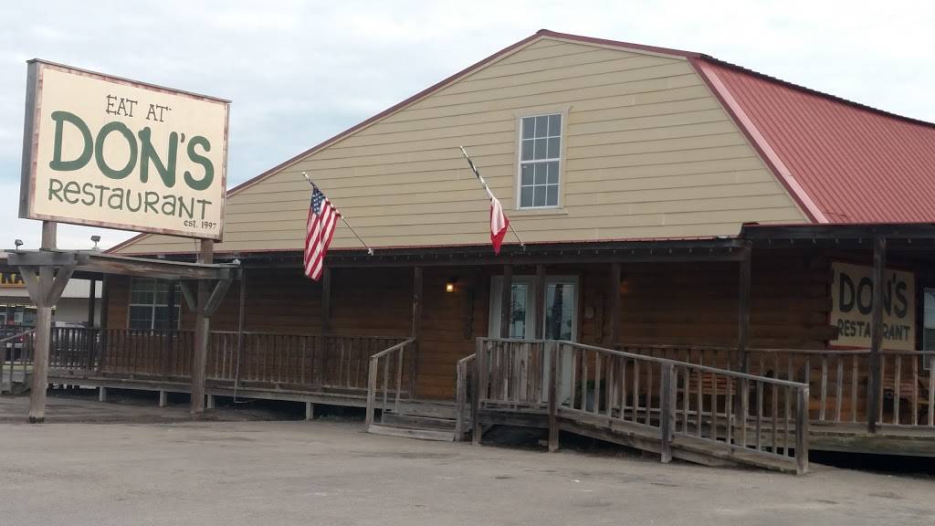 Dons Restaurant | restaurant | 899 E Lennon Dr, Emory, TX 75440, USA | 9034730035 OR +1 903-473-0035