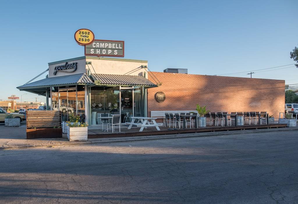 Goodness Fresh Food and Juice Bar | restaurant | 2502 N Campbell Ave, Tucson, AZ 85719, USA | 5207774465 OR +1 520-777-4465