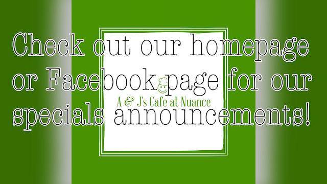 A & Js Cafe at Nuance Inc | restaurant | 3984 Pepsi Cola Dr, Melbourne, FL 32934, USA | 3217522138 OR +1 321-752-2138