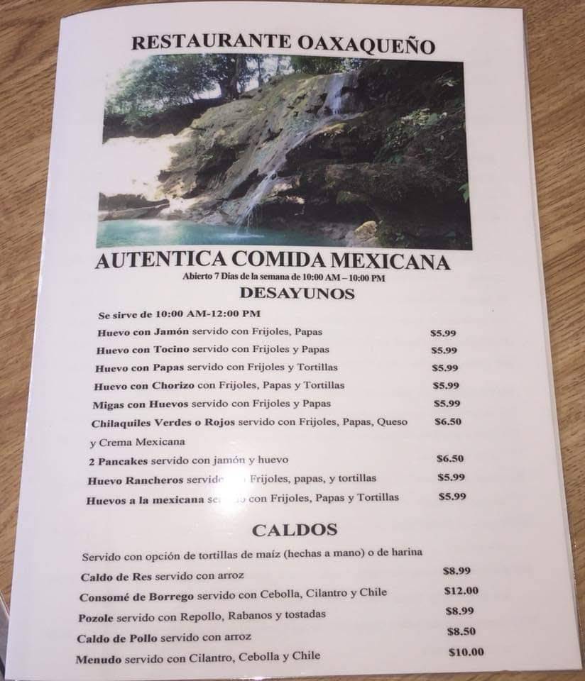 Restaurante Oaxaqueño | restaurant | 2500 NE Seward Ave, Topeka, KS 66616, USA | 7855816215 OR +1 785-581-6215