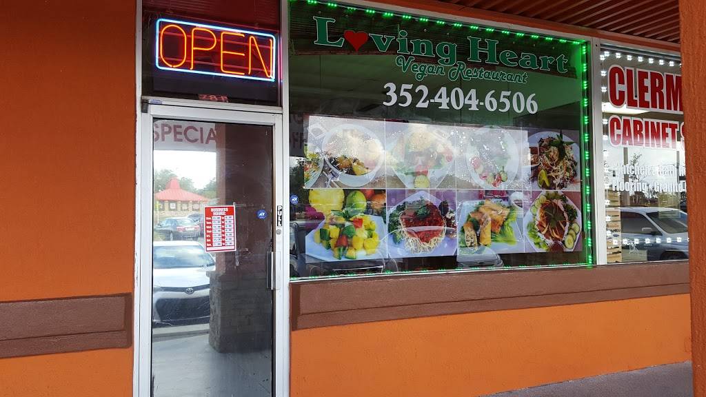 Loving Heart Vegan Restaurant | restaurant | 781 FL-50, Clermont, FL 34711, USA | 3524046506 OR +1 352-404-6506