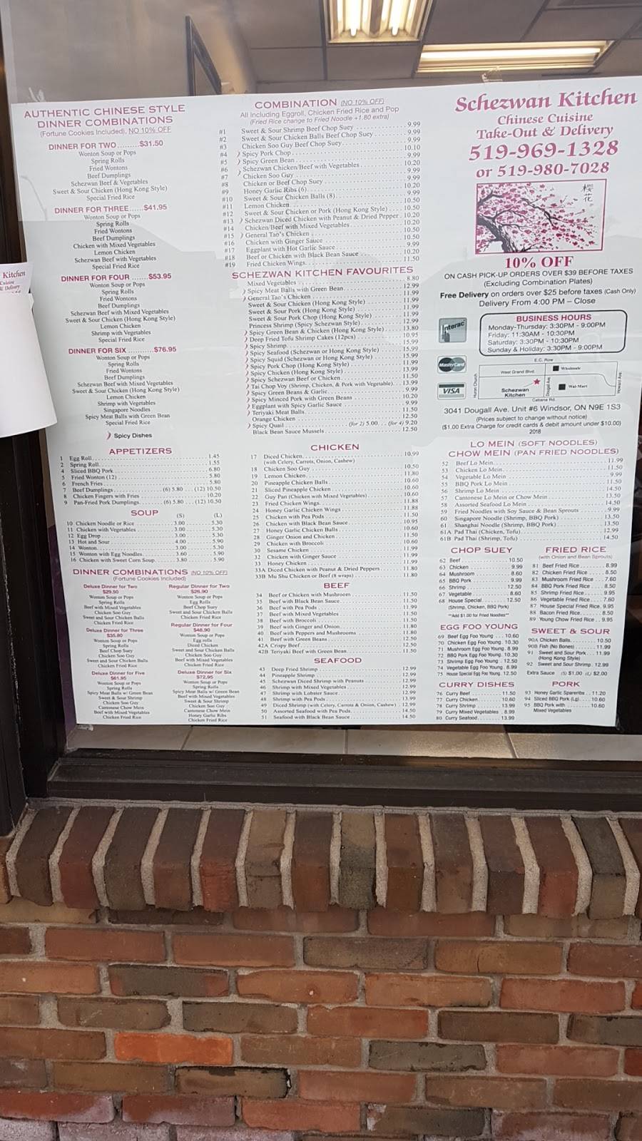 Schezwan Kitchen | restaurant | 3041 Dougall Ave, Windsor, ON N9E 1S3, Canada | 5199691328 OR +1 519-969-1328