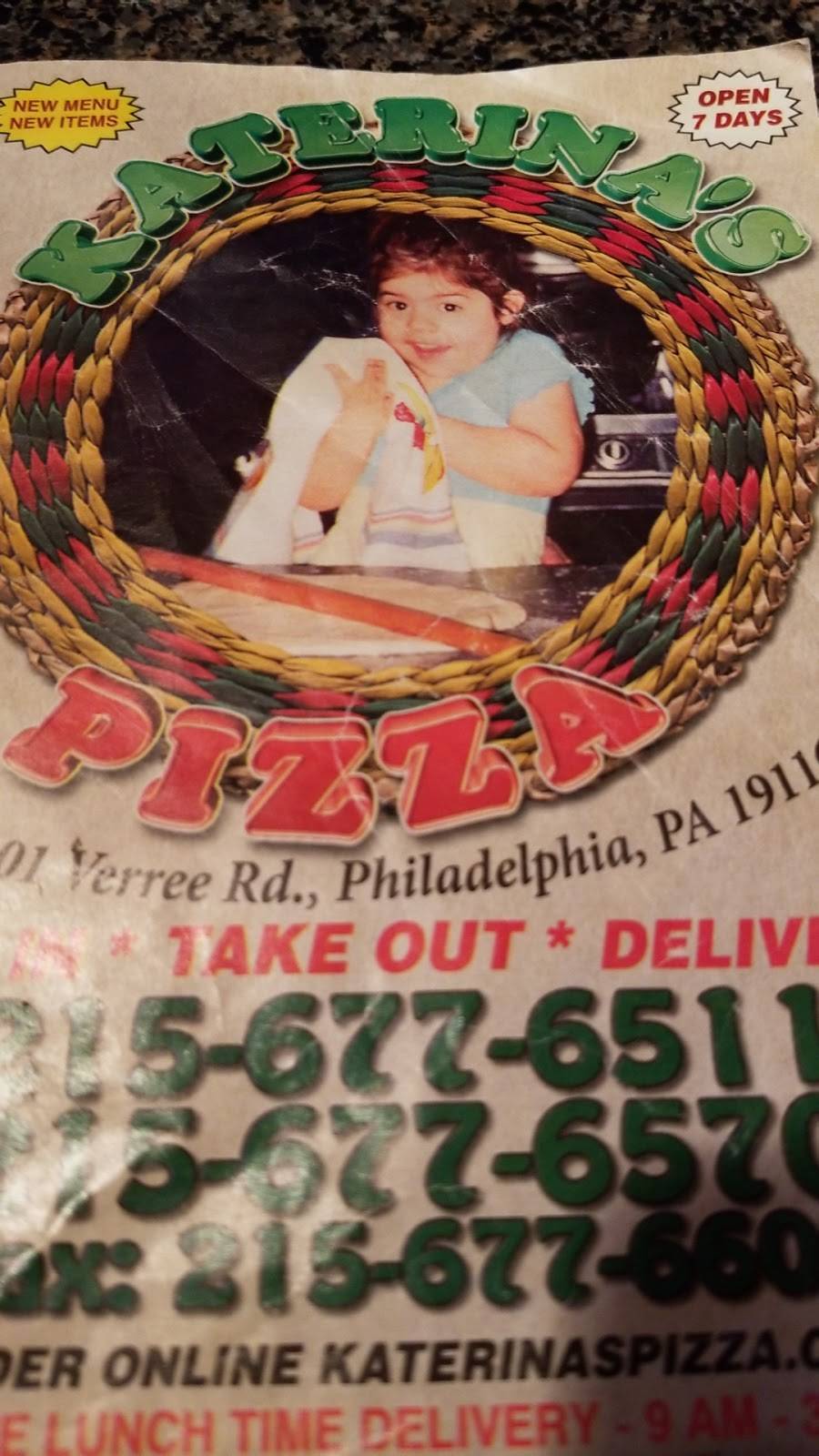 Katerinas Pizza | restaurant | 3613, 10101 Verree Rd, Philadelphia, PA 19116, USA | 2156776511 OR +1 215-677-6511