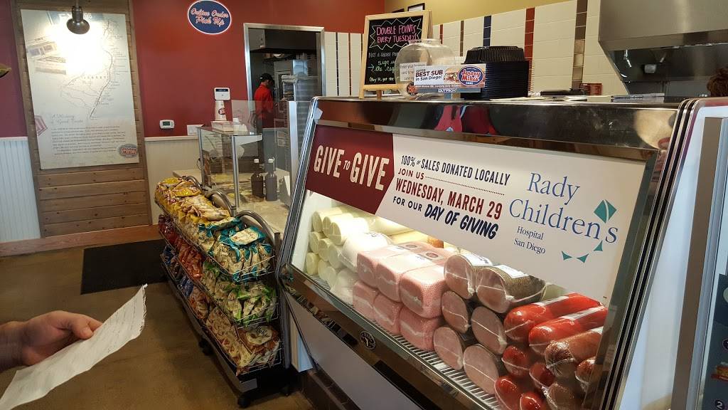 Jersey Mikes Subs | restaurant | 6906 Miramar Rd Suite E, San Diego, CA 92121, USA | 8585277140 OR +1 858-527-7140