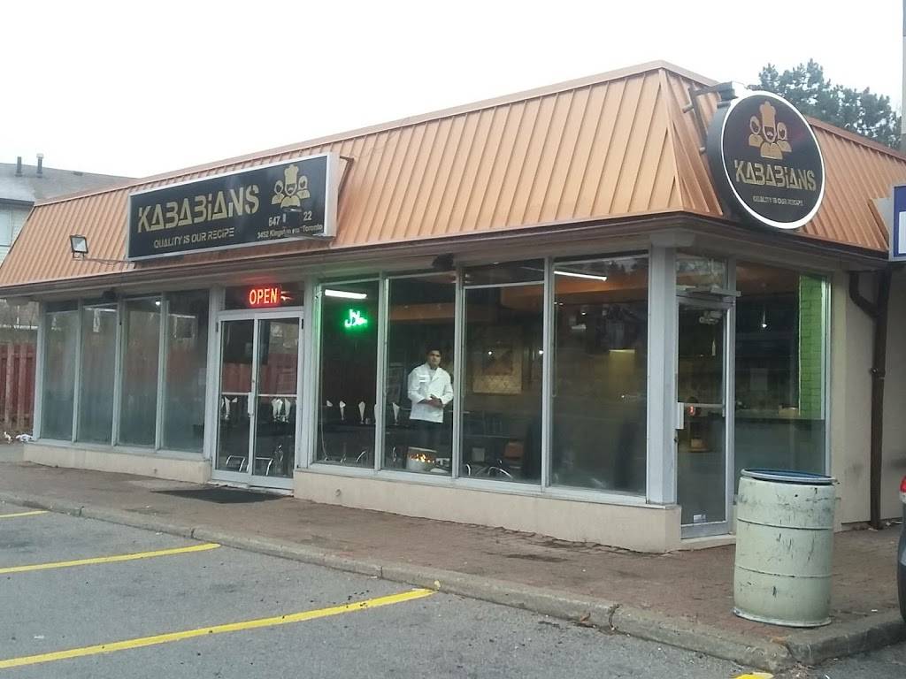 KABABIANS | restaurant | 3452 Kingston Rd, Scarborough, ON M1M 1R5, Canada | 6473472222 OR +1 647-347-2222