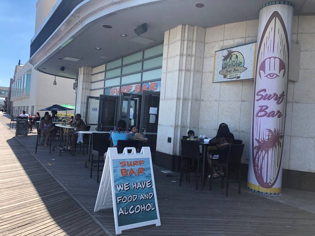 Worship Surf Bar | restaurant | 801 Boardwalk, Atlantic City, NJ 08401, USA | 6093434000 OR +1 609-343-4000