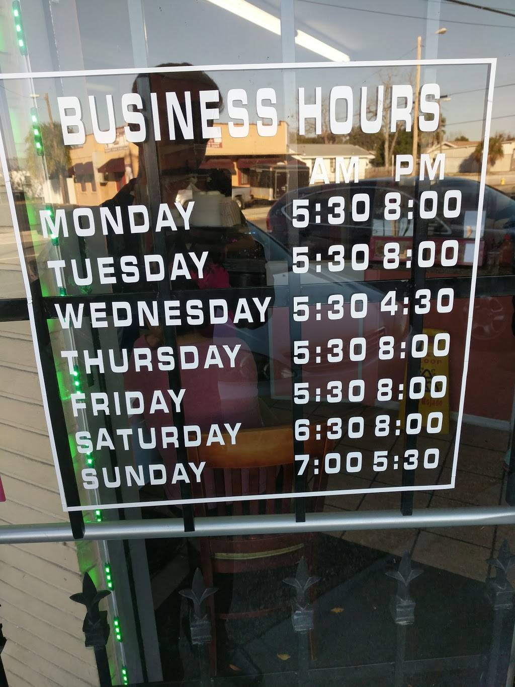 Restaurante Sabor Latino Mex | restaurant | 3210 N Armenia Ave, Tampa, FL 33607, USA | 8139658308 OR +1 813-965-8308