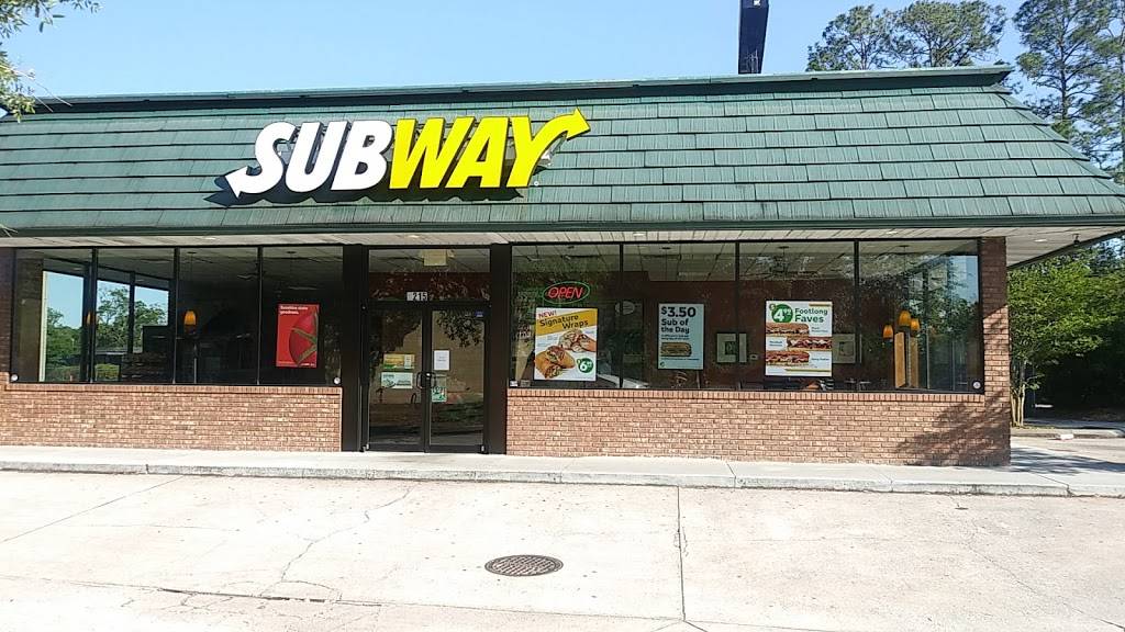 Subway Restaurants | restaurant | 8215 W Beaver St, Jacksonville, FL 32220, USA | 9047861575 OR +1 904-786-1575