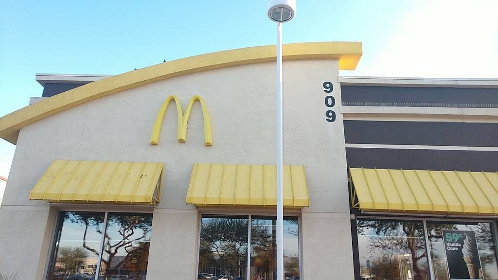 McDonalds | cafe | 909 N Dobson Rd, Mesa, AZ 85201, USA | 4806685747 OR +1 480-668-5747