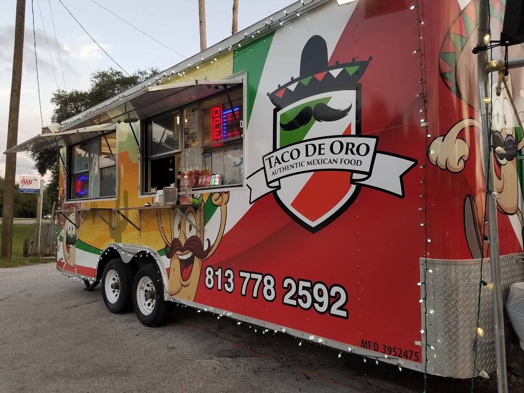 Taco De Oro Food Trailer | restaurant | 1209 E Bearss Ave, Lutz, FL 33549, USA | 8137782592 OR +1 813-778-2592