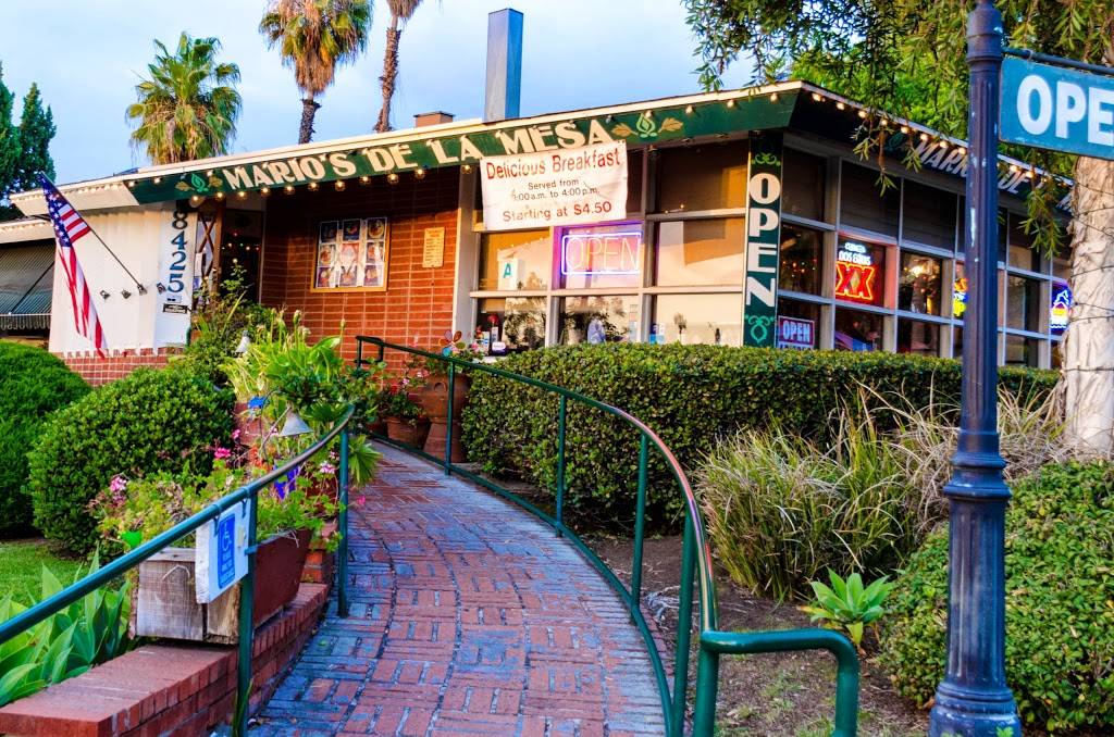 Marios De La Mesa Restaurant | restaurant | 8425 La Mesa Blvd, La Mesa, CA 91942, USA | 6194619390 OR +1 619-461-9390
