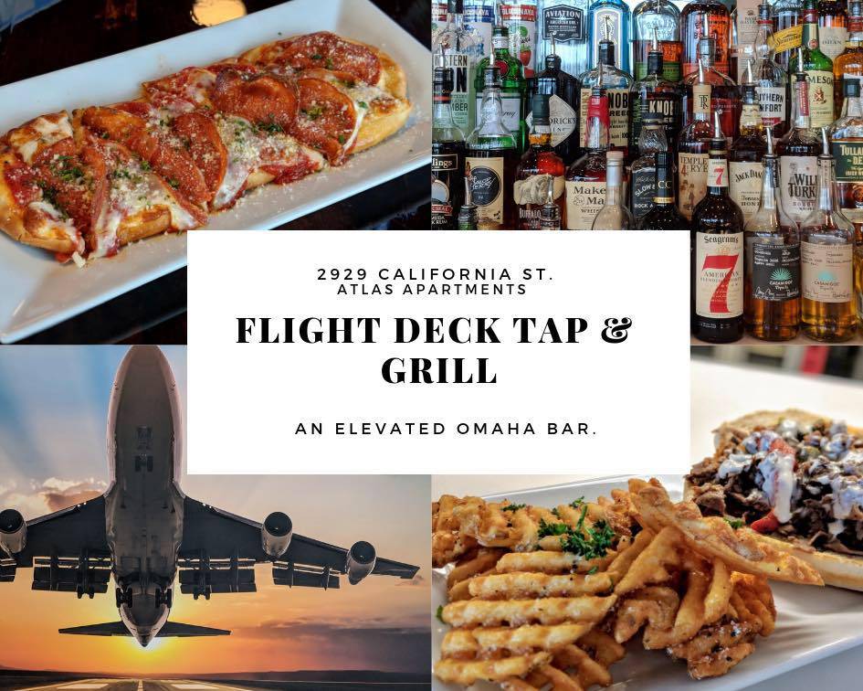 Flight Deck Tap & Grill | restaurant | 2929 California St Suite #1015, Omaha, NE 68131, USA | 4025044893 OR +1 402-504-4893