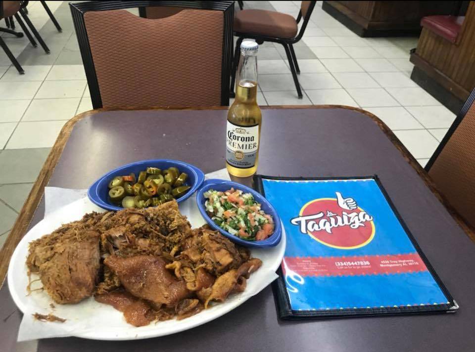 La Taquiza | restaurant | 4530 Troy Hwy, Montgomery, AL 36116, USA | 3345447836 OR +1 334-544-7836