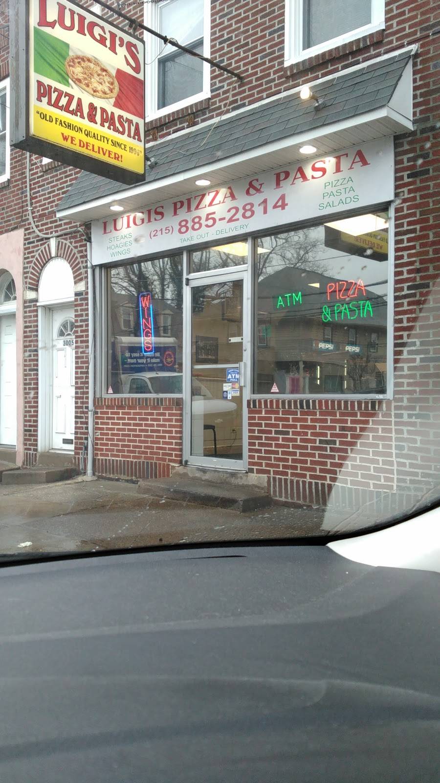 Luigis Pizza and Pasta | meal takeaway | 3005 Mt Carmel Ave, Glenside, PA 19038, USA | 2158852814 OR +1 215-885-2814