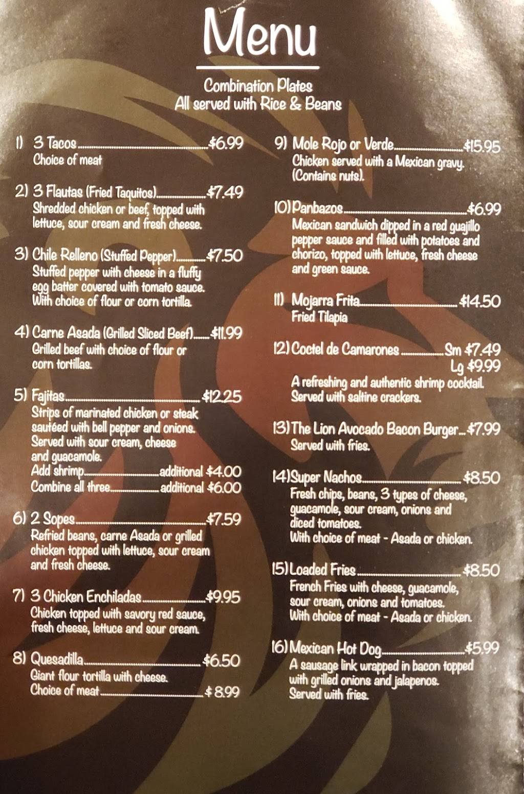 DE LEON MÉXICAN FOOD | restaurant | 1201 California Ave, Reno, NV 89509, USA | 7755074177 OR +1 775-507-4177