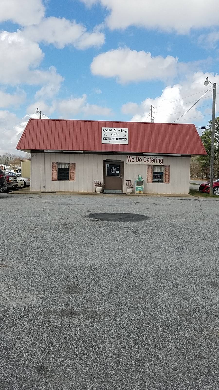 Cold Springs Cafe | restaurant | 1151 SC-20, Abbeville, SC 29620, USA | 8644463164 OR +1 864-446-3164