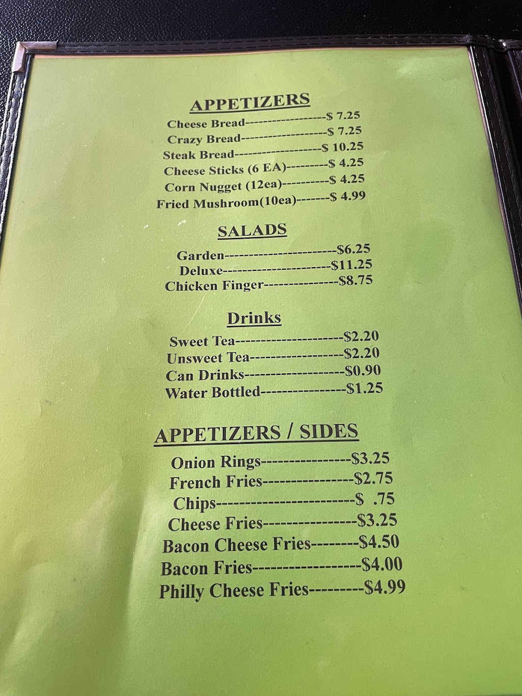 Wally’s | restaurant | 10948 Main St, Oakman, AL 35579, USA | 2056222800 OR +1 205-622-2800