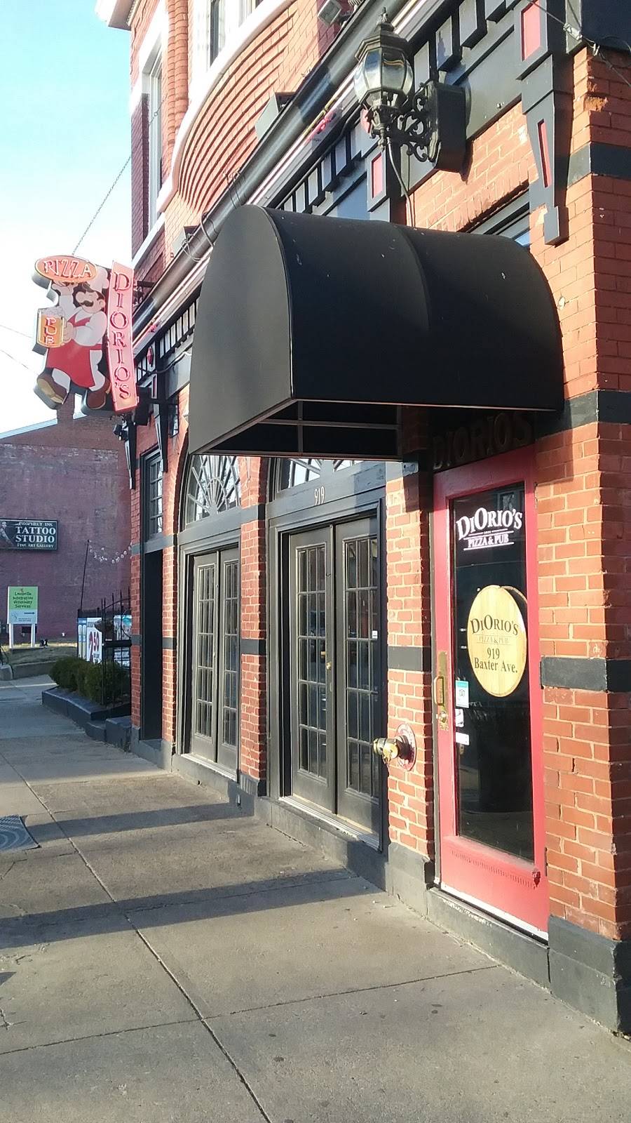 DiOrios Pizza & Pub | restaurant | 919 Baxter Ave, Louisville, KY 40204, USA | 5026148424 OR +1 502-614-8424