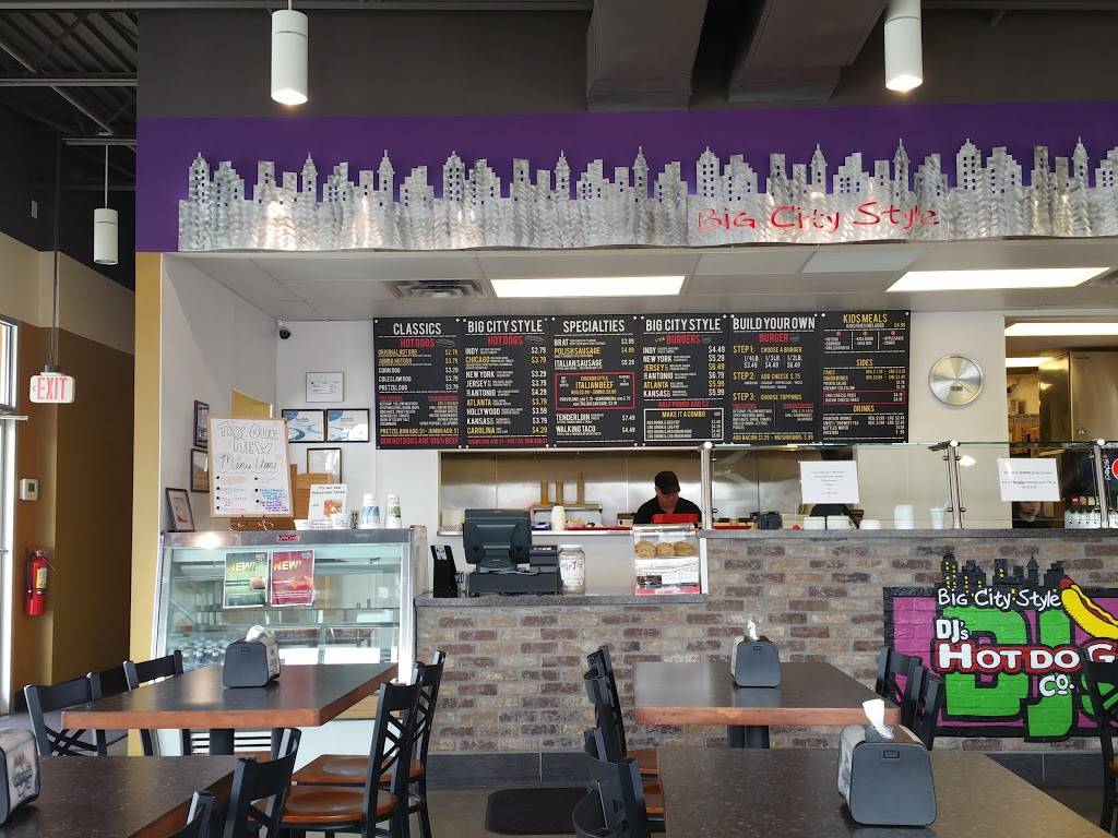 DJs HotDog Co. | restaurant | 4824 S Emerson Ave, Indianapolis, IN 46203, USA | 3179922176 OR +1 317-992-2176