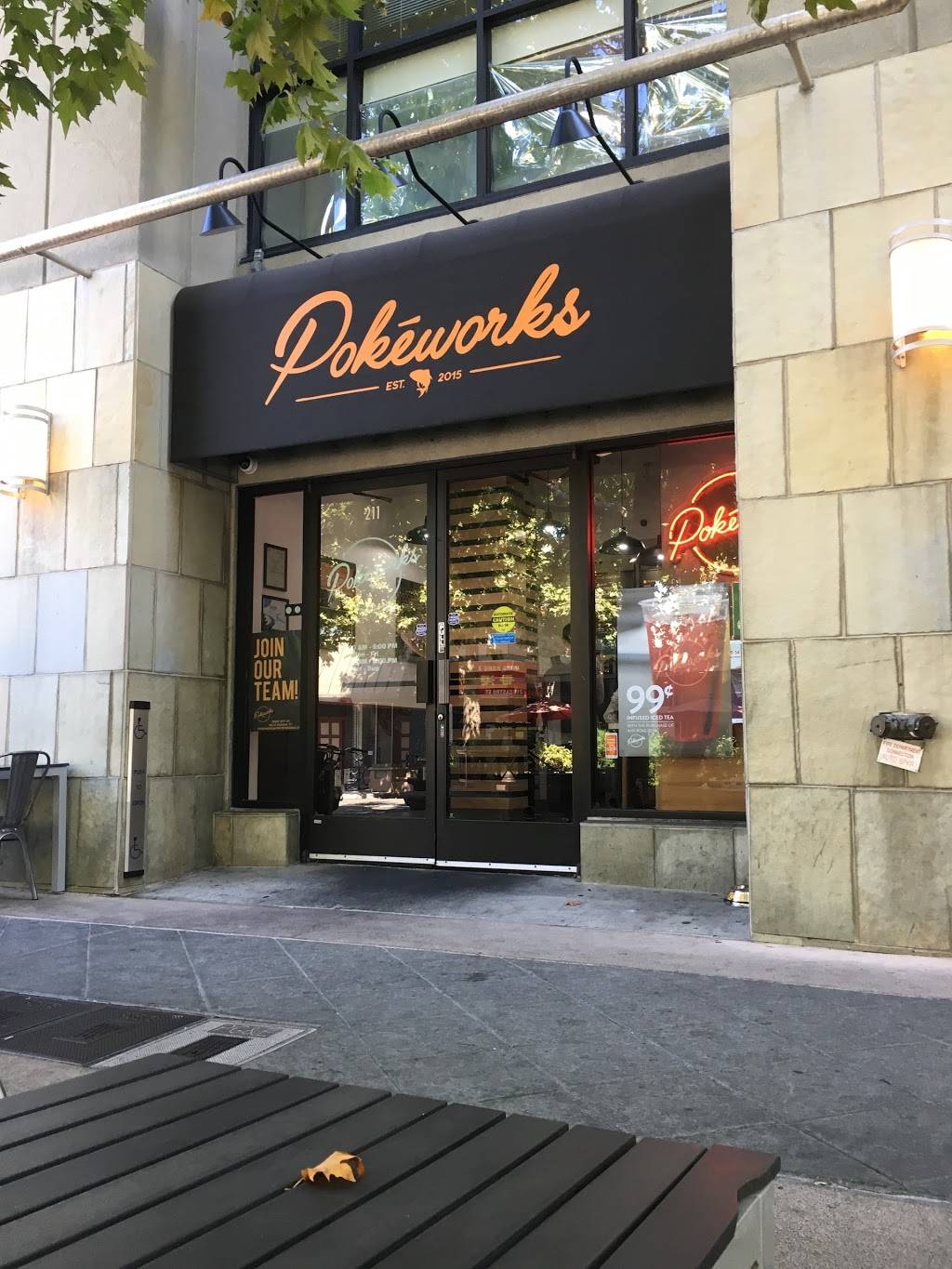 Pokeworks | restaurant | 211 Castro St, Mountain View, CA 94041, USA | 6503360058 OR +1 650-336-0058