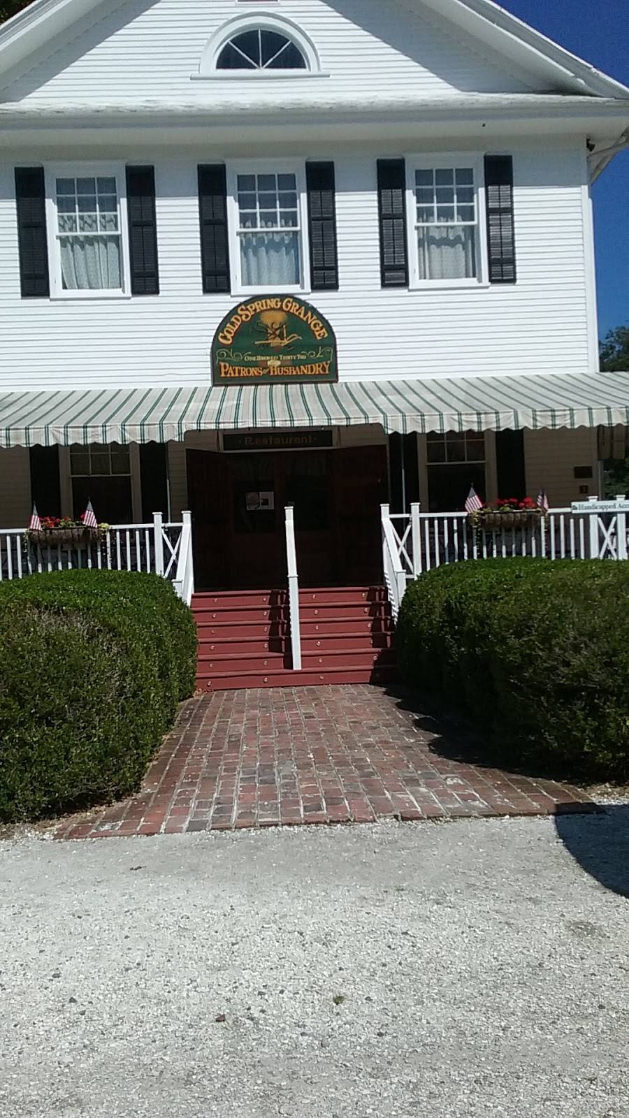 Cold Spring Grange Restaurant | restaurant | 735 Seashore Rd, Cape May, NJ 08204, USA | 6098840114 OR +1 609-884-0114