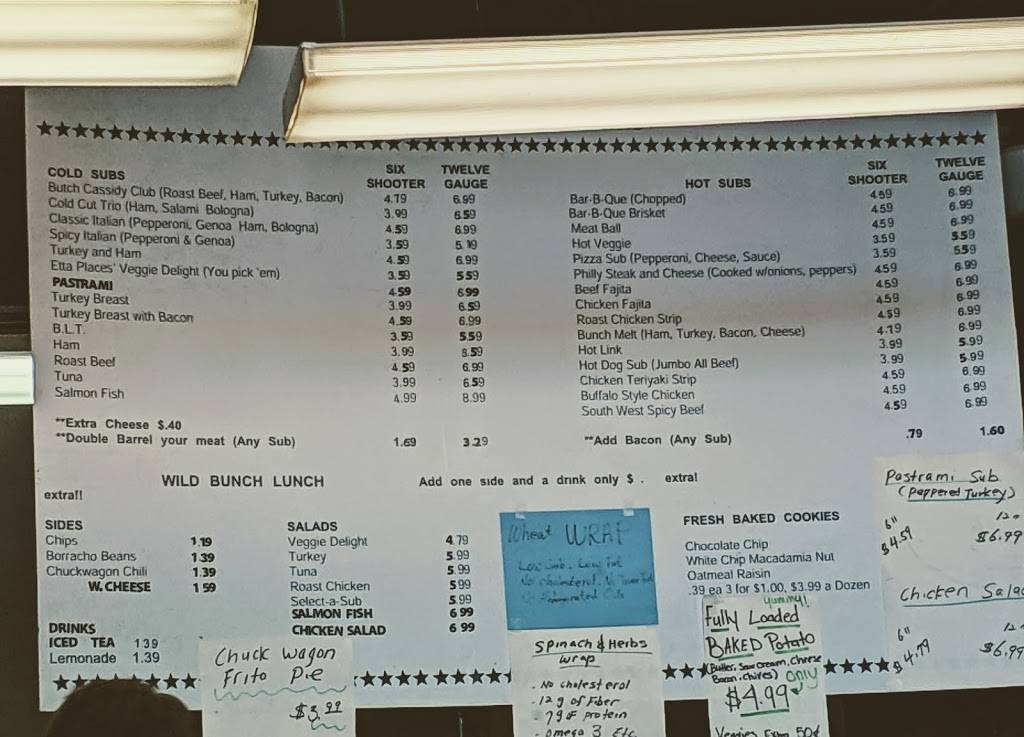 Wild Bunch Sub Shop | restaurant | 101 S Jennings Ave # 102, Fort Worth, TX 76104, USA | 8173359453 OR +1 817-335-9453