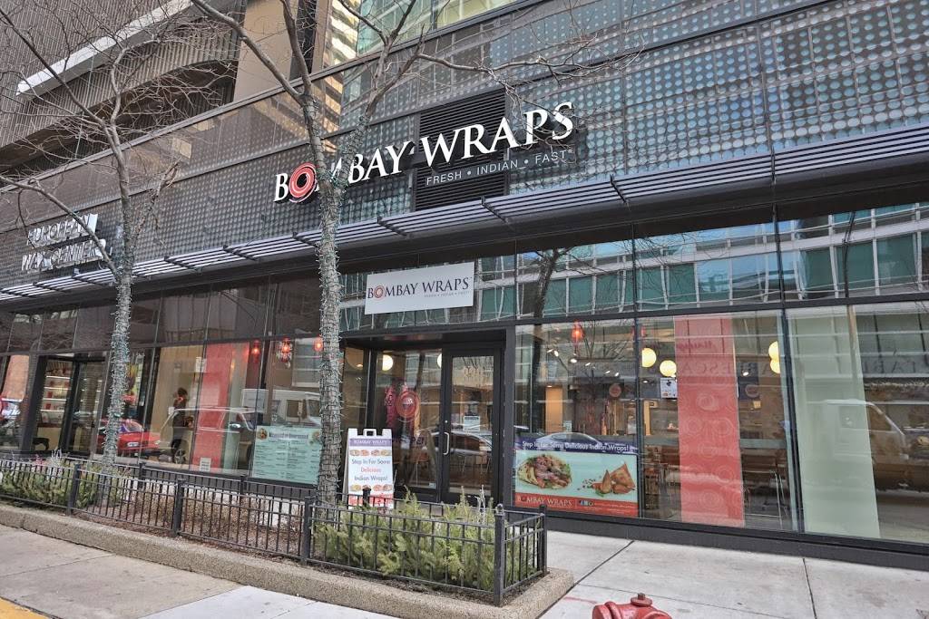 Bombay Wraps | restaurant | 3308, 330 E Ohio St, Chicago, IL 60611, USA | 3129550733 OR +1 312-955-0733