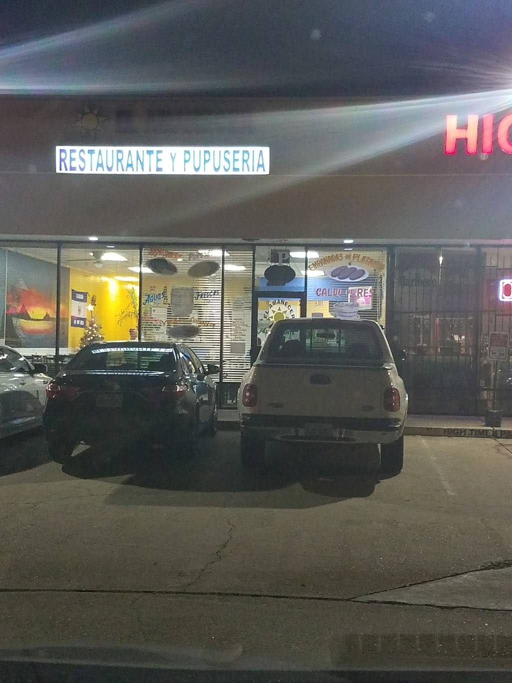 El Amanecer Restaurante y Pupuseria | restaurant | 17904 W Little York Rd, Houston, TX 77084, USA | 2818589088 OR +1 281-858-9088