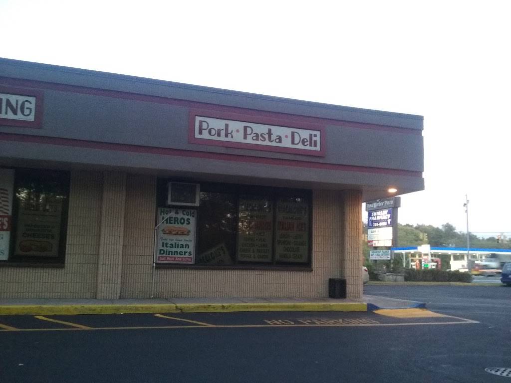 Giacalone Pork Pasta Deli | meal takeaway | 464 William Floyd Pkwy, Shirley, NY 11967, USA | 6312817929 OR +1 631-281-7929