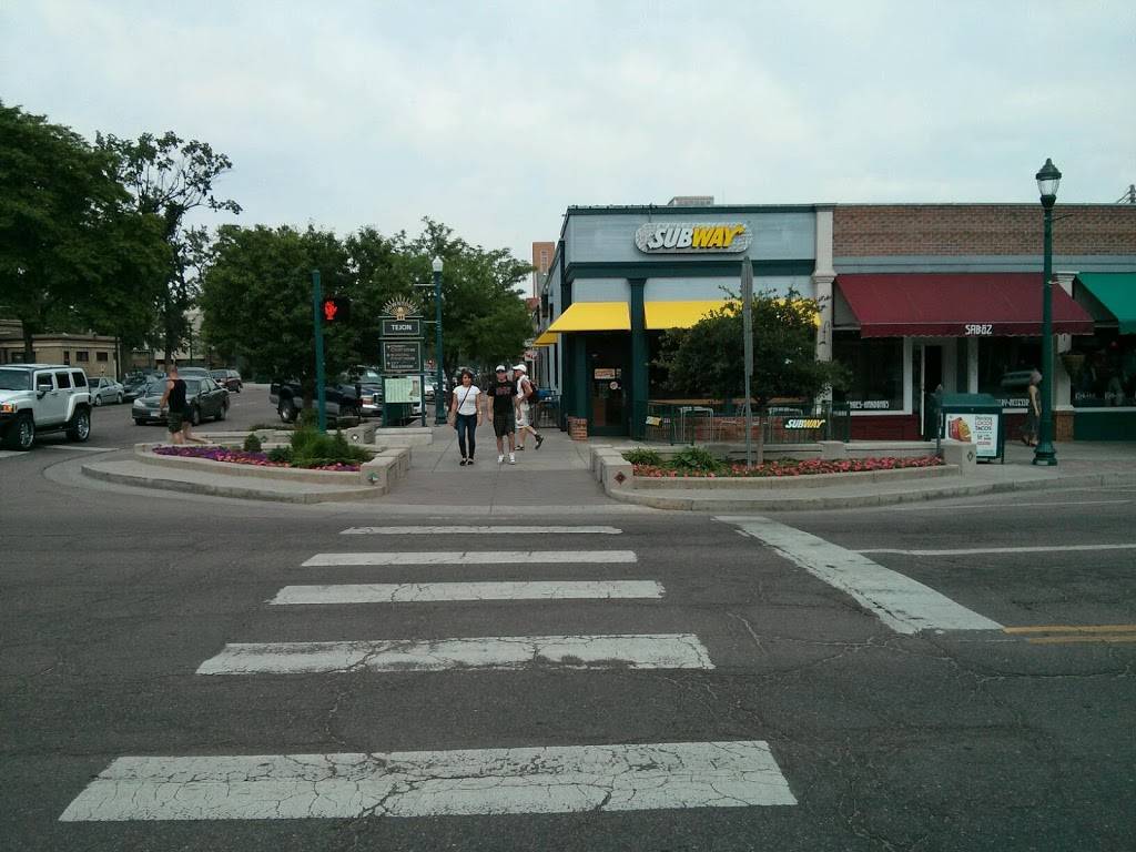 Subway | meal takeaway | 131 N Tejon St, Colorado Springs, CO 80903, USA | 7196303232 OR +1 719-630-3232