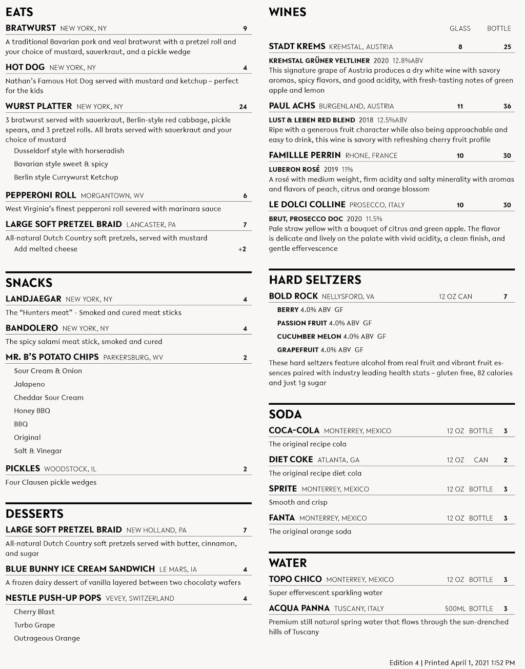 Briergarten | restaurant | 121 Stratton Alley Suite 9, Lewisburg, WV 24901, USA | 3045204039 OR +1 304-520-4039