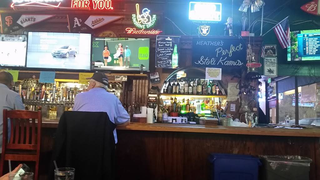 Sunshine Saloon Sports Bar and Charcoal Grill | night club | 1807 Santa Rita Rd # K, Pleasanton, CA 94566, USA | 9258466108 OR +1 925-846-6108